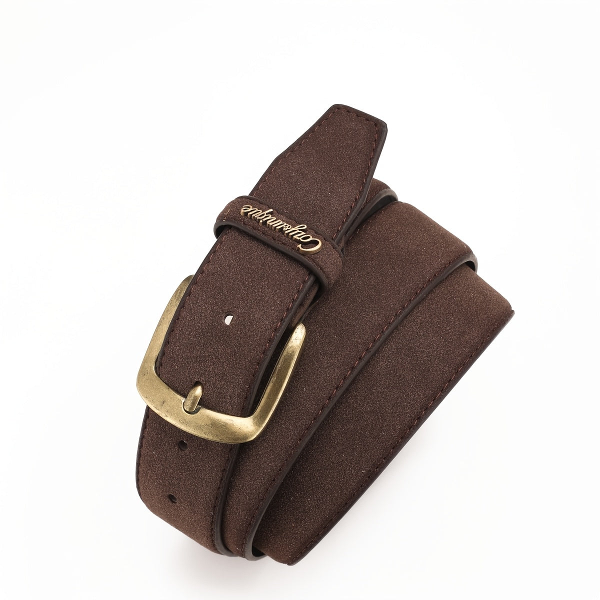 Ceinture à Boucle Classique en Simili Cuir pour Homme Isidore — visuel 1