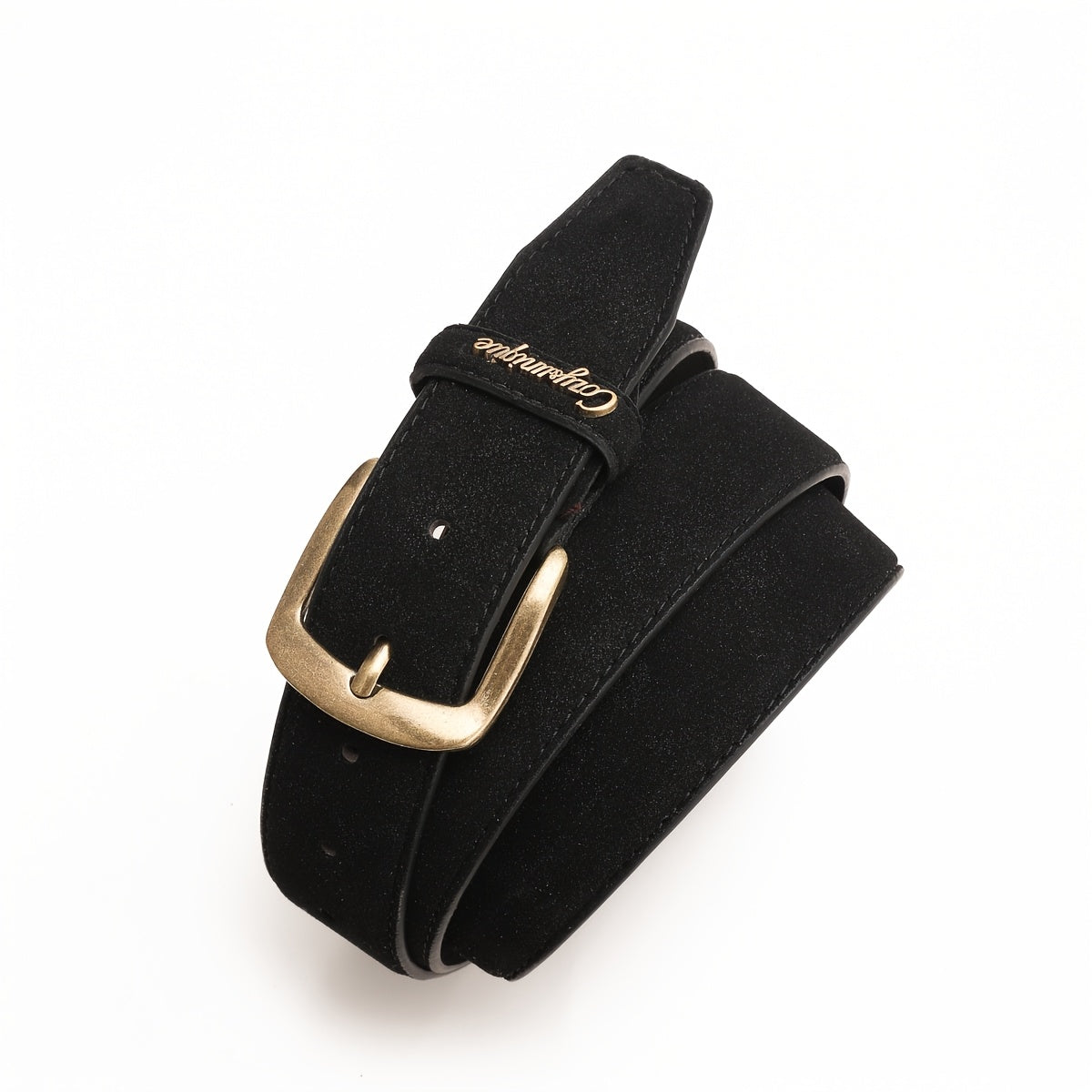 Ceinture à Boucle Classique en Simili Cuir pour Homme Isidore — visuel 10