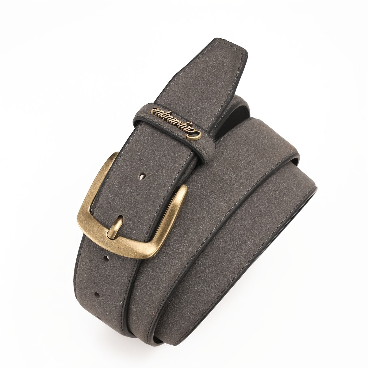 Ceinture à Boucle Classique en Simili Cuir pour Homme Isidore — visuel 12
