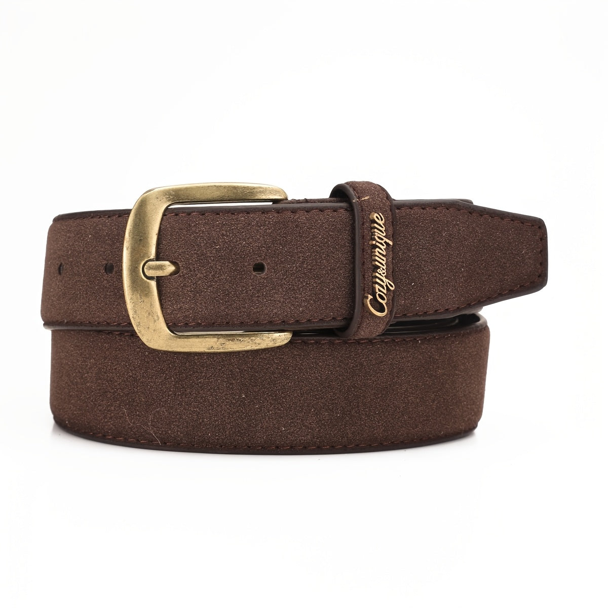 Ceinture à Boucle Classique en Simili Cuir pour Homme Isidore — visuel 5