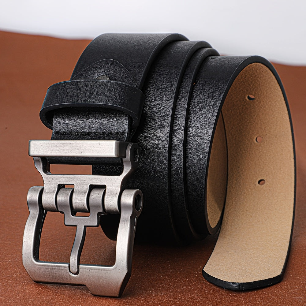 Ceinture à Boucle Classique en Simili Cuir pour Homme Quentin — visuel 1