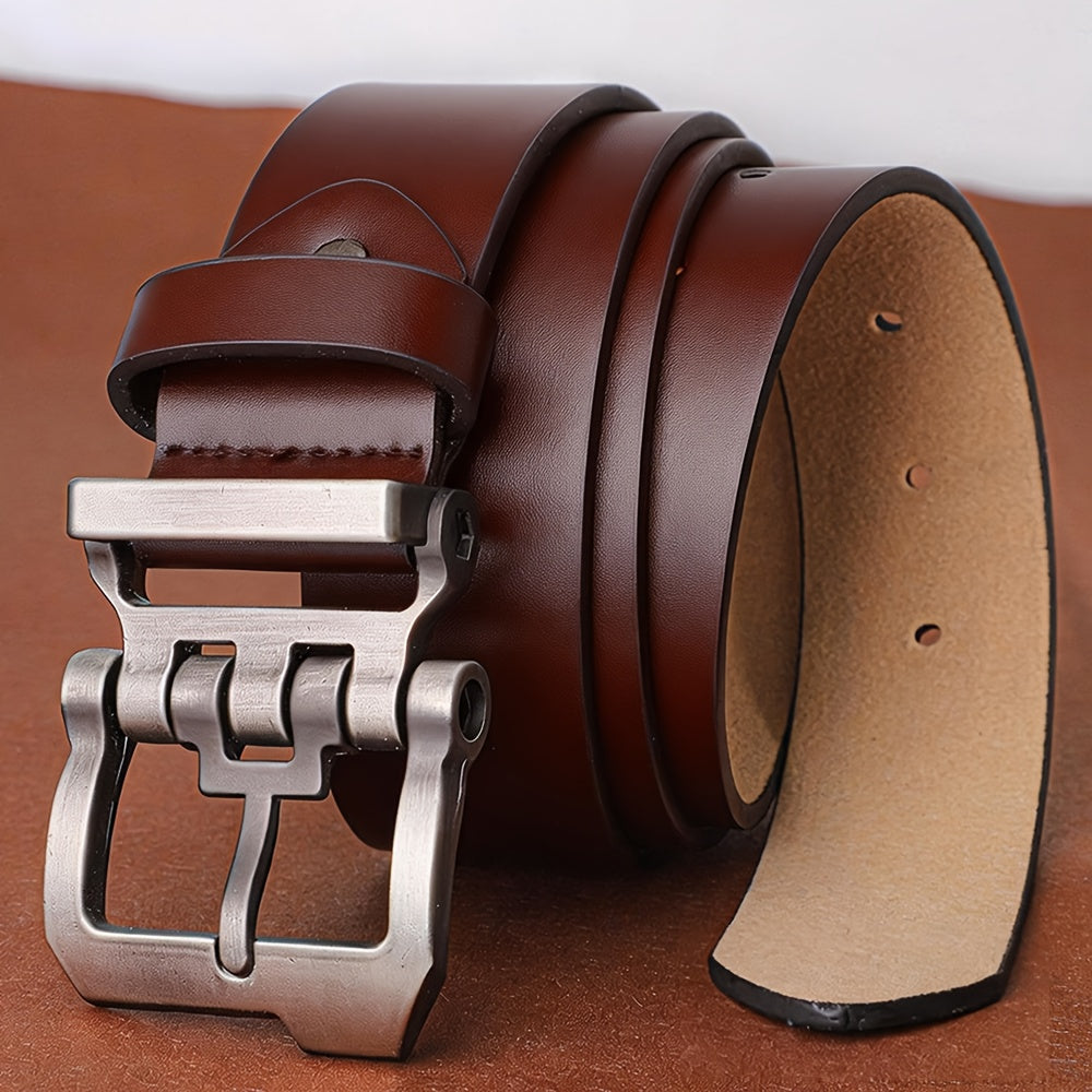 Ceinture à Boucle Classique en Simili Cuir pour Homme Quentin — visuel 2