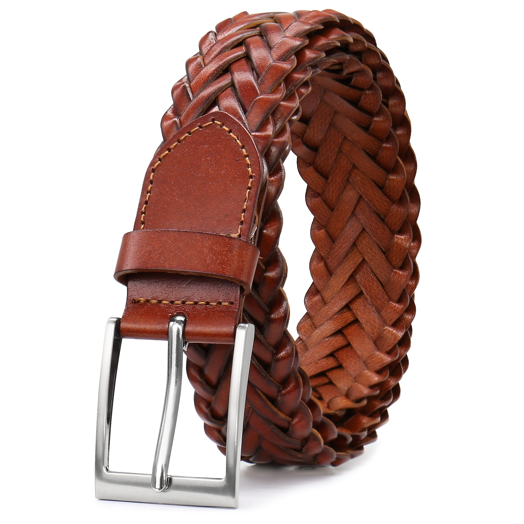 Ceinture à Boucle Classique en Simili Cuir pour Homme Romuald — visuel 3