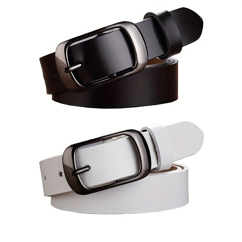 Ceinture à Boucle Classique en Simili Cuir pour Homme Tristan — visuel 3