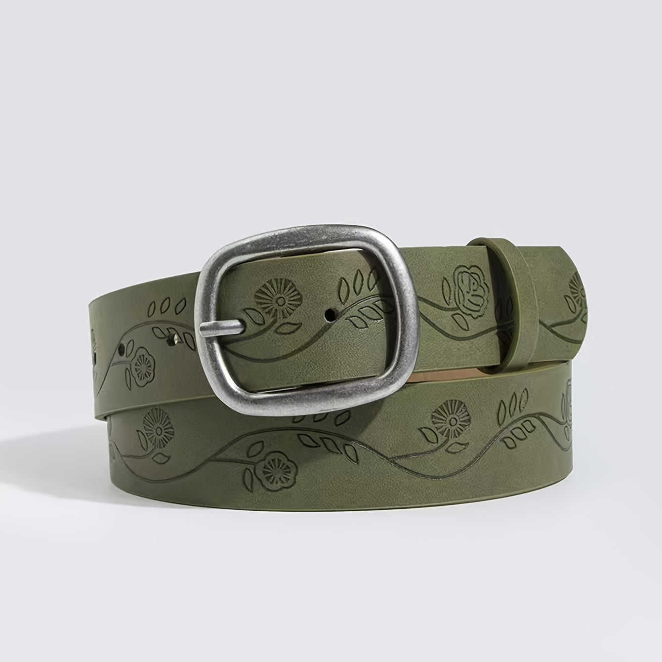 Ceinture à Boucle Classique en Simili Cuir pour Homme Vincent — visuel 5
