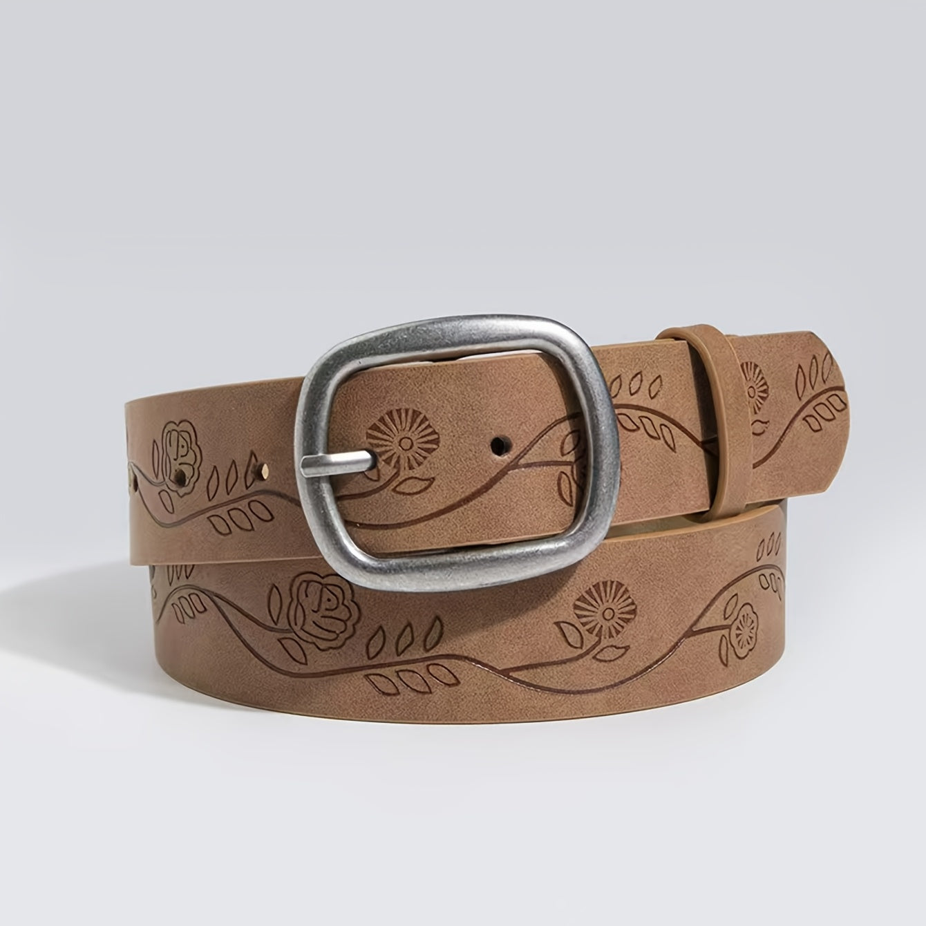 Ceinture à Boucle Classique en Simili Cuir pour Homme Vincent — visuel 7