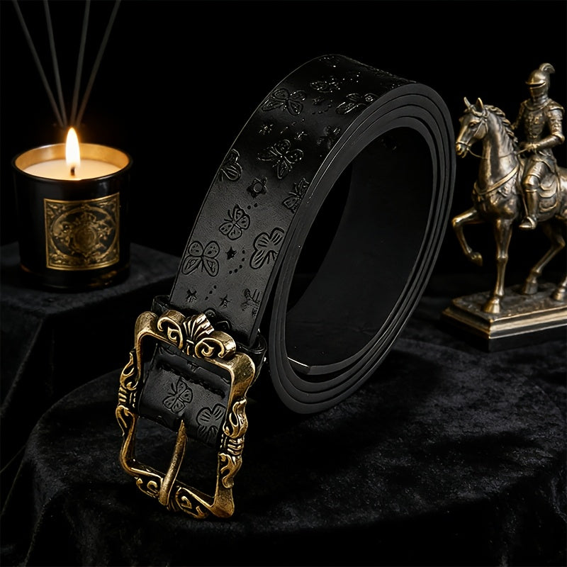 Ceinture à Boucle Classique en Simili Cuir pour Homme Vivien — visuel 5