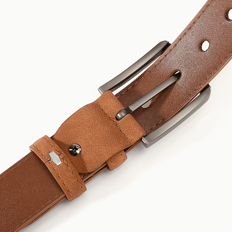 Ceinture à Boucle Classique en Simili Cuir pour Homme Walter — visuel 9