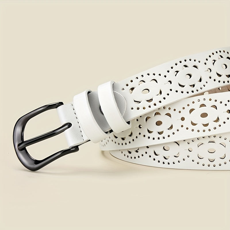 Ceinture à Boucle Classique en Simili Cuir pour Homme Wandrille — visuel 5