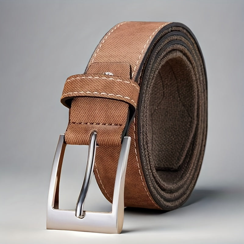 Ceinture à Boucle Classique en Tissu pour Homme Hyacinthe — visuel 2