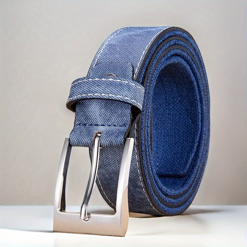 Ceinture à Boucle Classique en Tissu pour Homme Hyacinthe — visuel 3