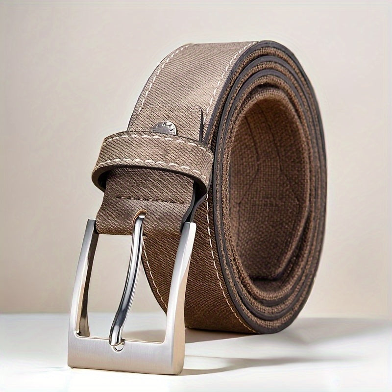 Ceinture à Boucle Classique en Tissu pour Homme Hyacinthe — visuel 4