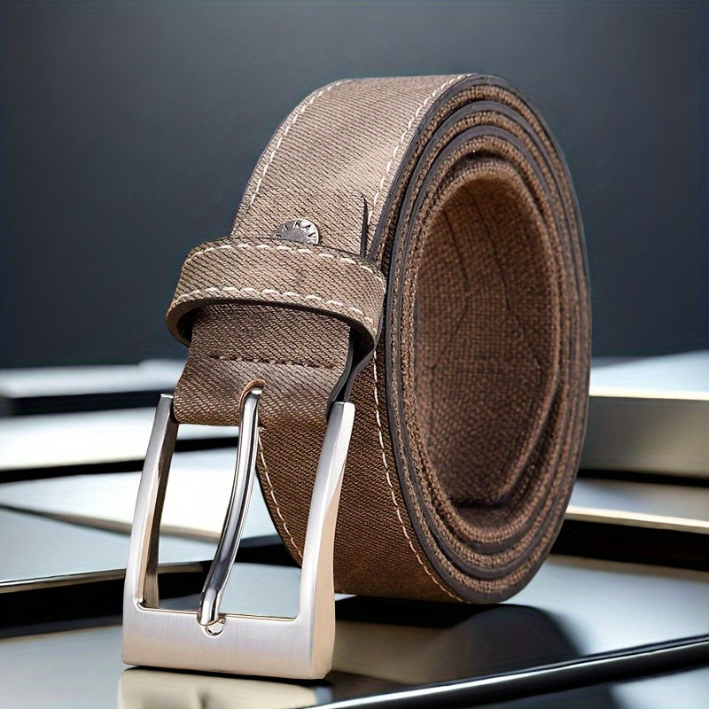 Ceinture à Boucle Classique en Tissu pour Homme Hyacinthe — visuel 6