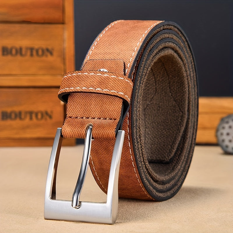 Ceinture à Boucle Classique en Tissu pour Homme Hyacinthe — visuel 8