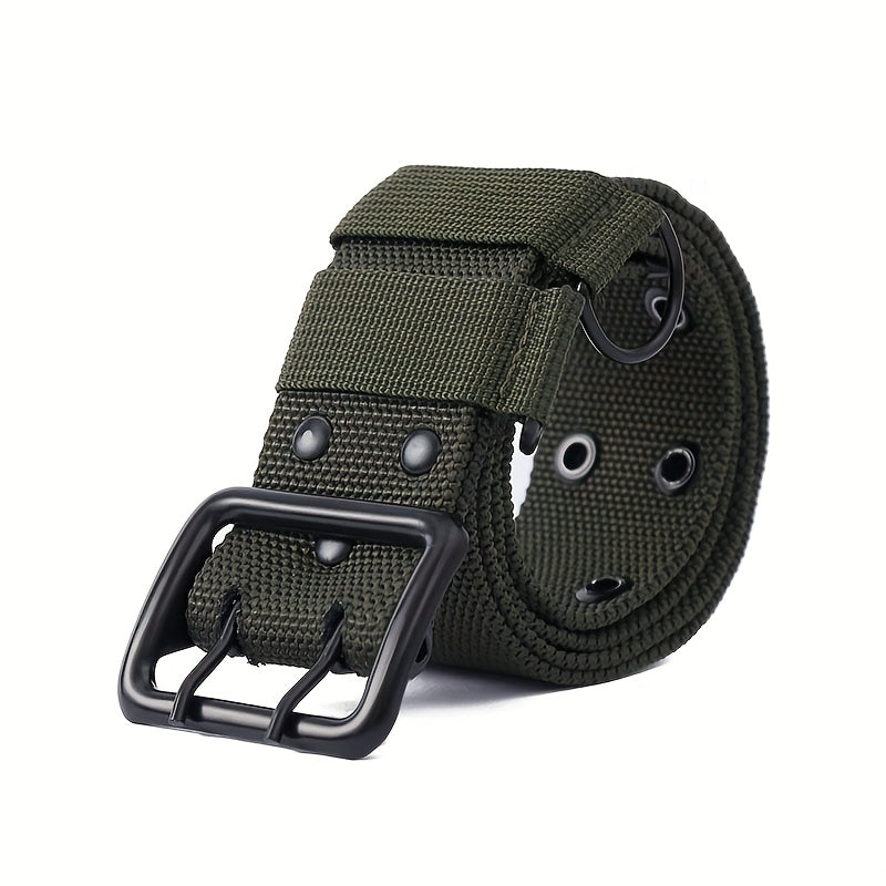 Ceinture à Boucle Classique en Tissu pour Homme Léandre — visuel 2