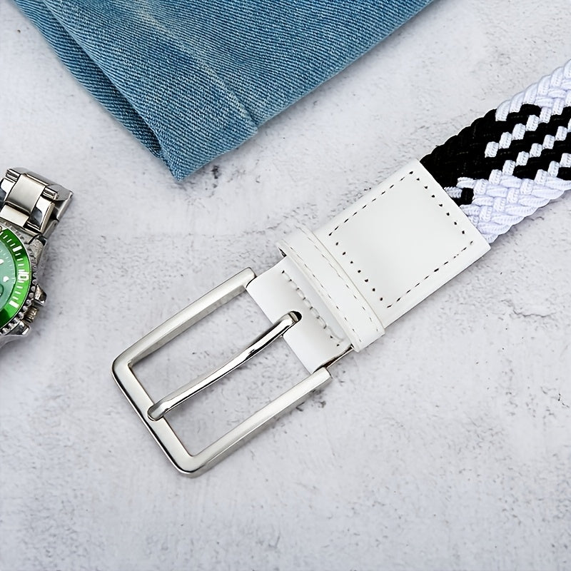 Ceinture à Boucle Classique en Tissu pour Homme Séverin — visuel 3