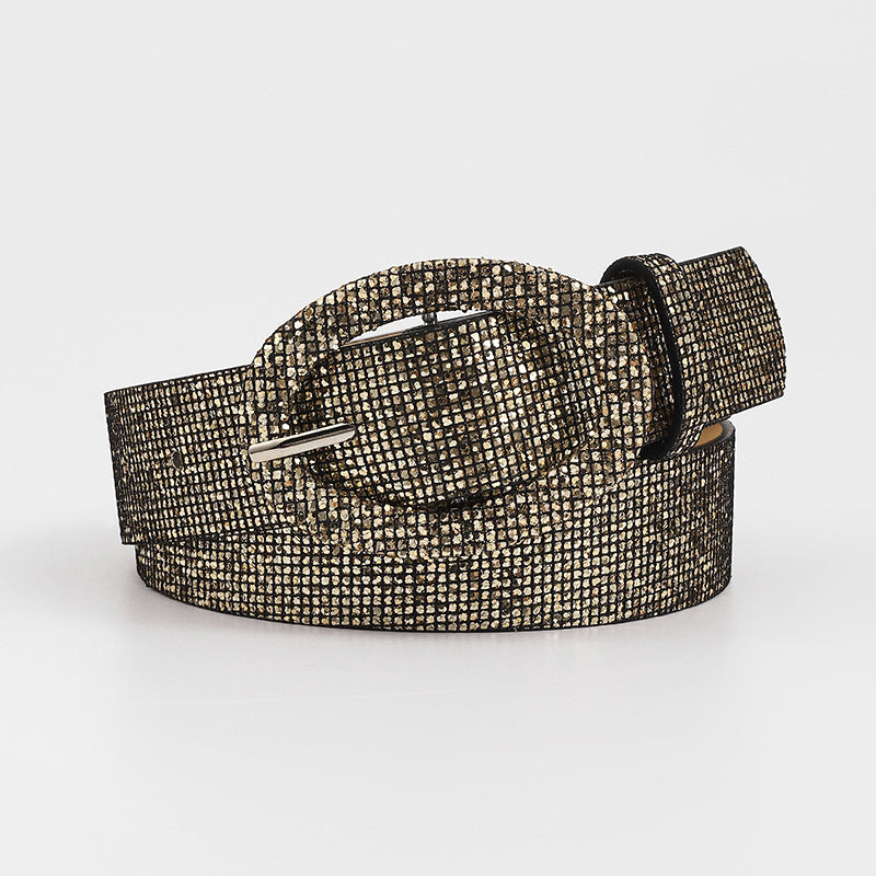 Ceinture à Boucle Japonaise à Strass pour Femme Ronda — visuel 2