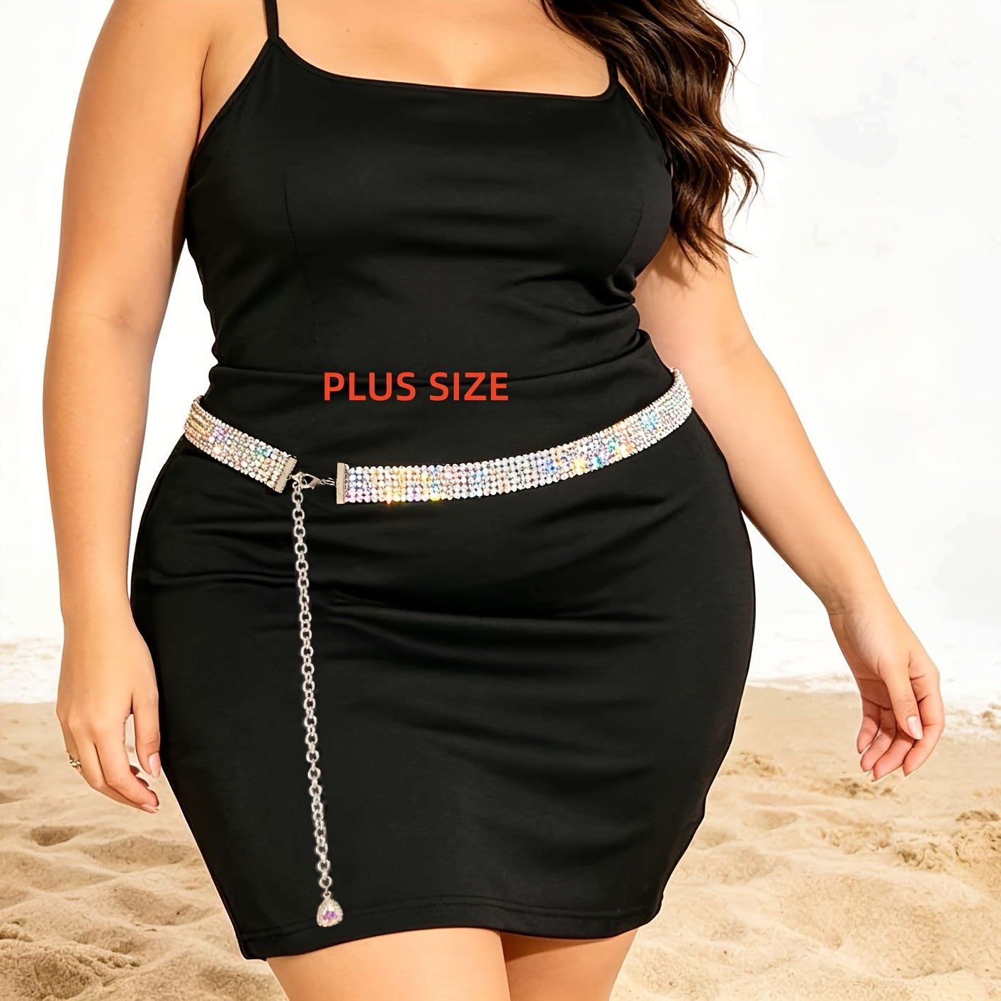 Ceinture Cloutée Chaîne pour Femme Venise — visuel 2
