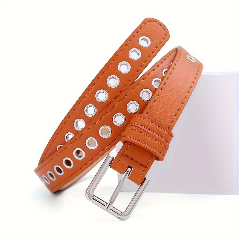 Ceinture Cloutée en Simili Cuir pour Femme Basilie — visuel 1