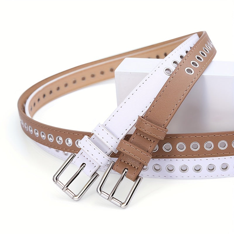 Ceinture Cloutée en Simili Cuir pour Femme Basilie — visuel 7