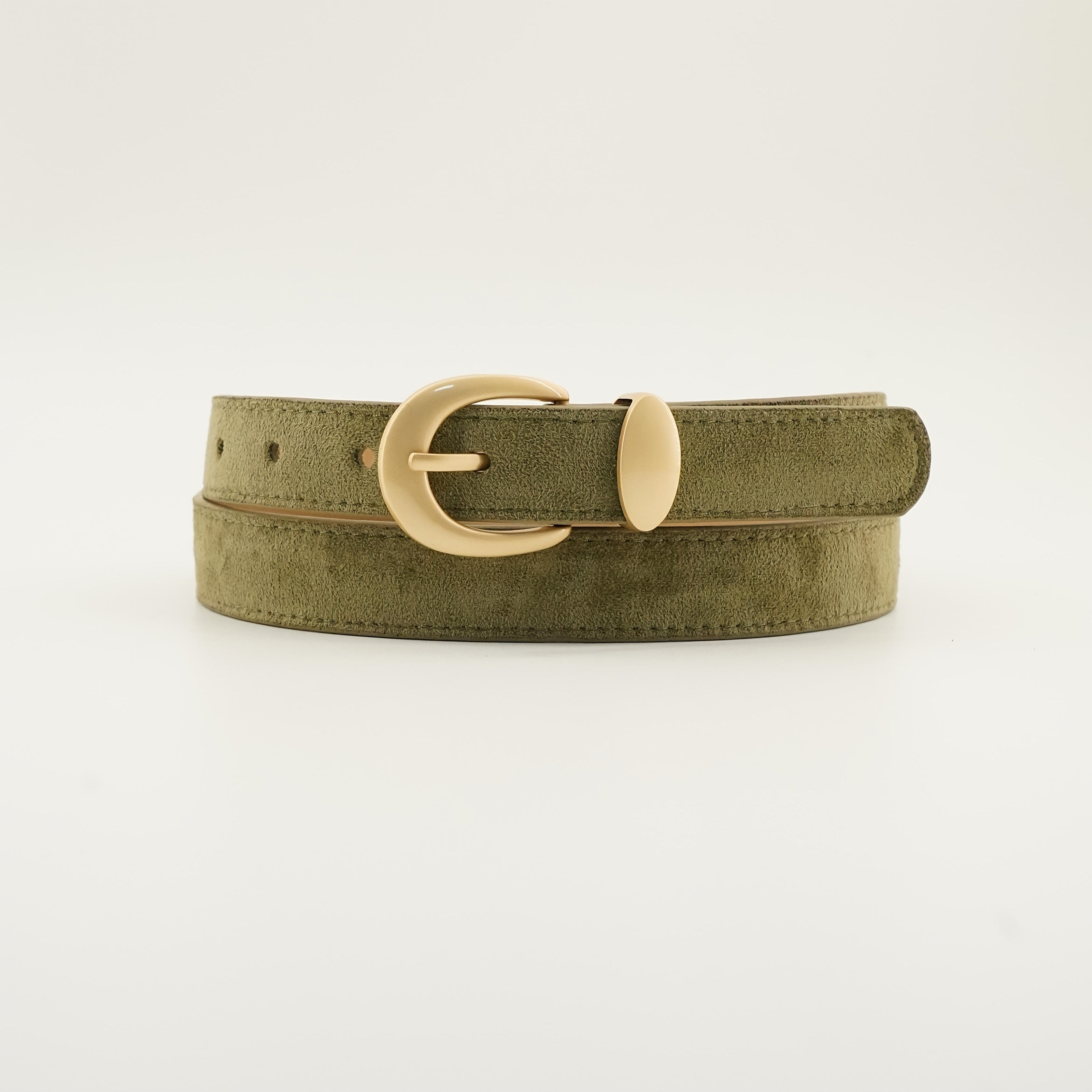 Ceinture Cloutée en Simili Cuir pour Femme Hortense — visuel 1
