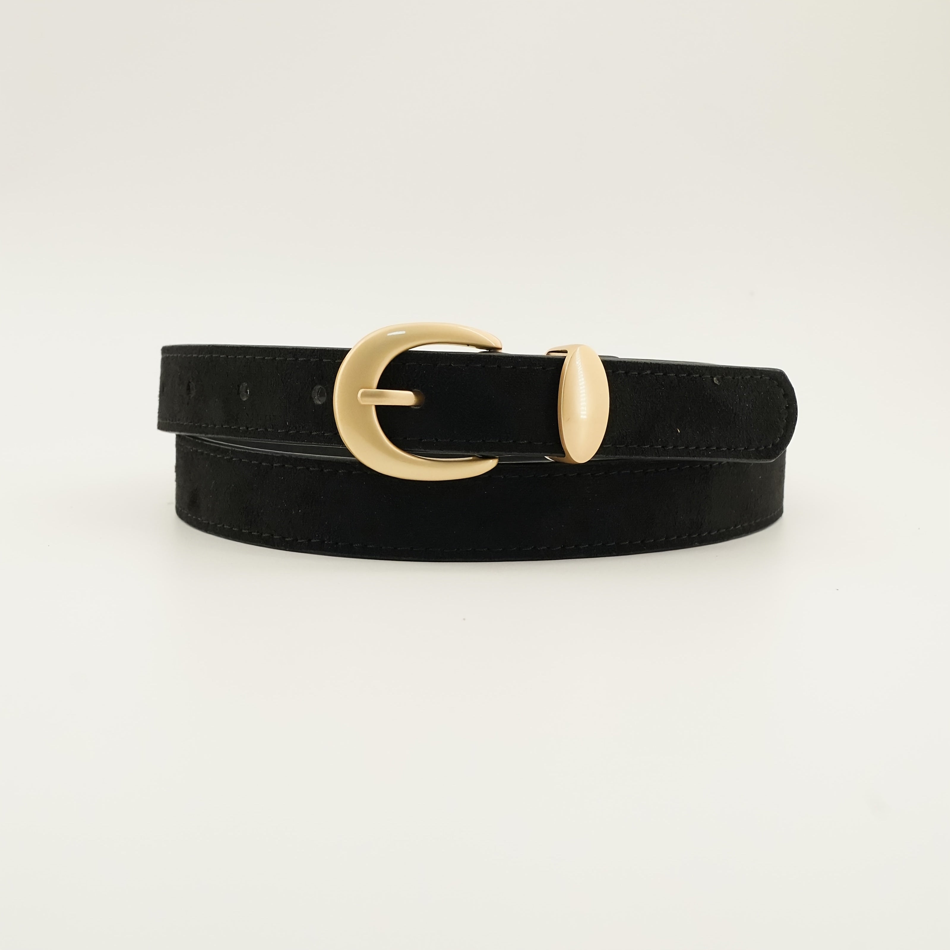 Ceinture Cloutée en Simili Cuir pour Femme Hortense — visuel 2