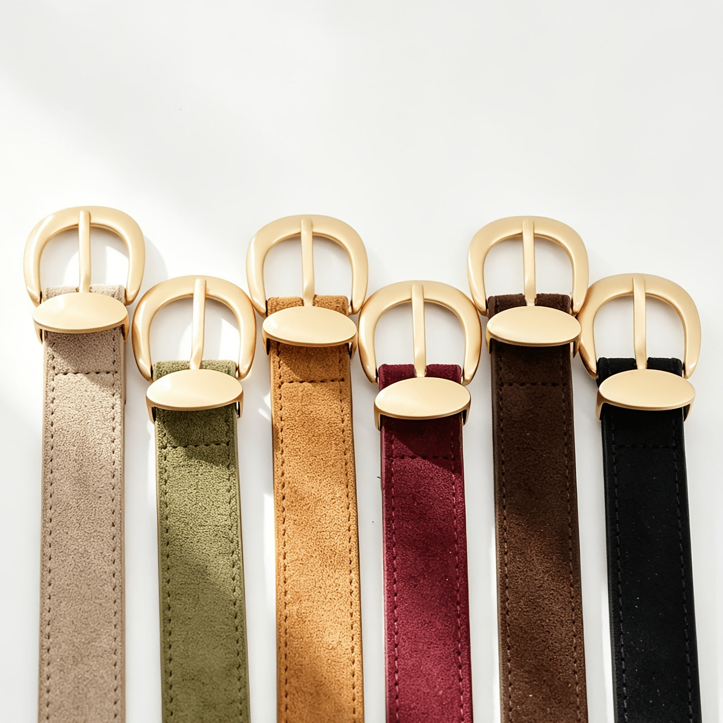 Ceinture Cloutée en Simili Cuir pour Femme Hortense — visuel 8