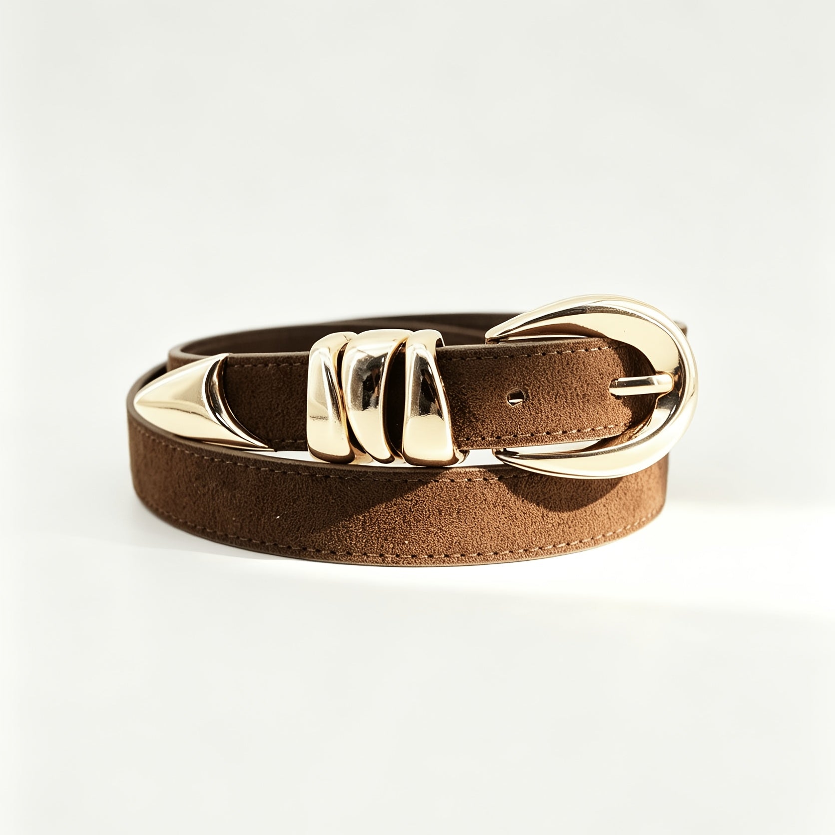Ceinture Cloutée en Simili Cuir pour Femme Laetitia — visuel 4