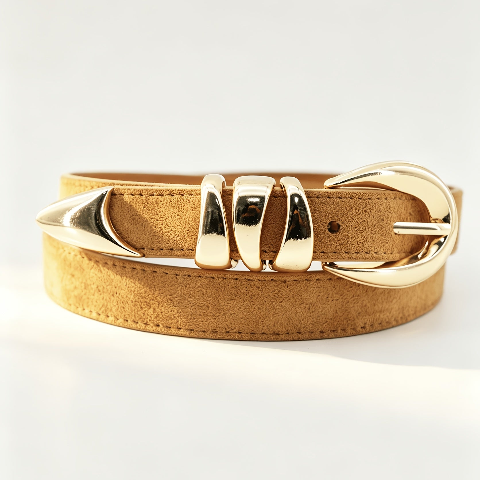 Ceinture Cloutée en Simili Cuir pour Femme Laetitia — visuel 5