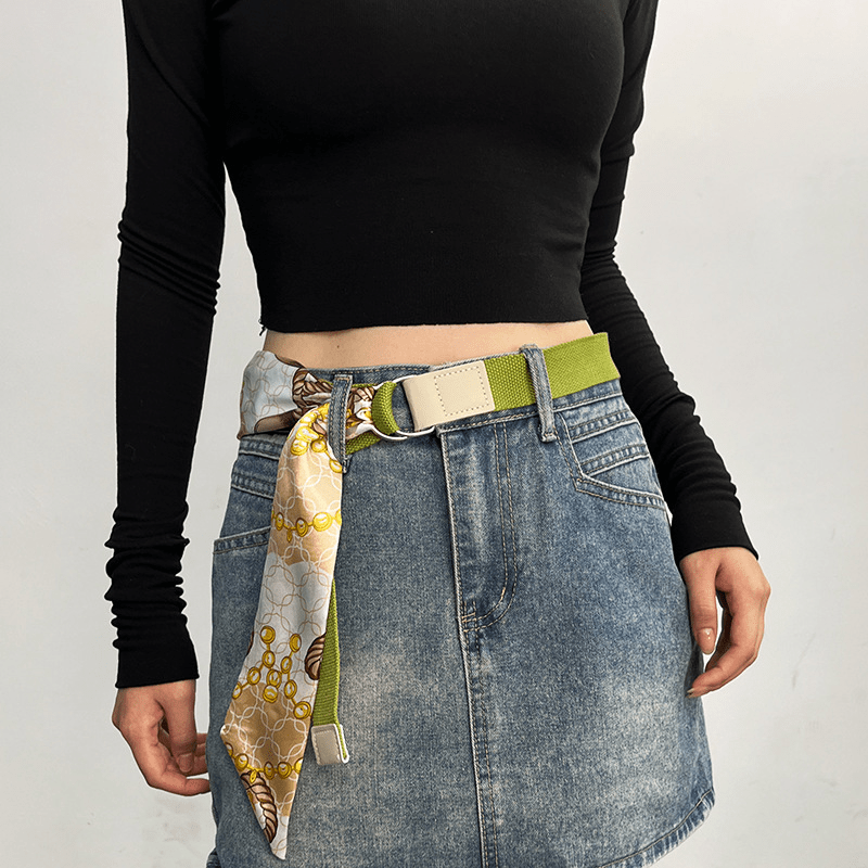 Ceinture Cloutée en Simili Cuir pour Femme Naxos — visuel 5
