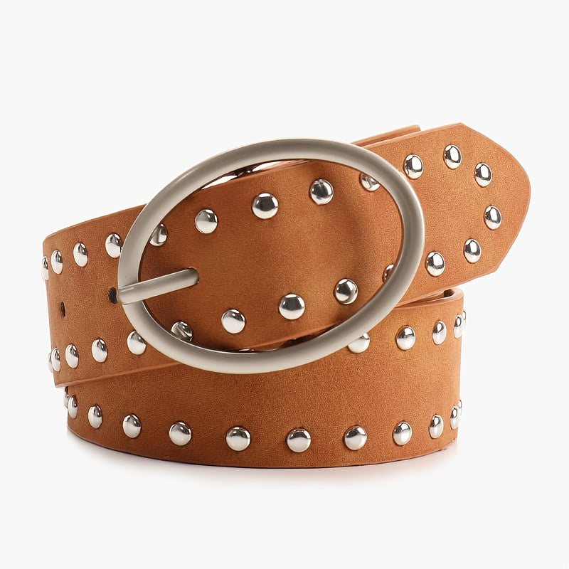 Ceinture Cloutée en Simili Cuir pour Homme Arras — visuel 2