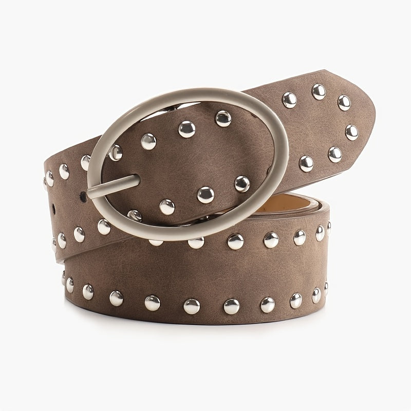 Ceinture Cloutée en Simili Cuir pour Homme Arras — visuel 3