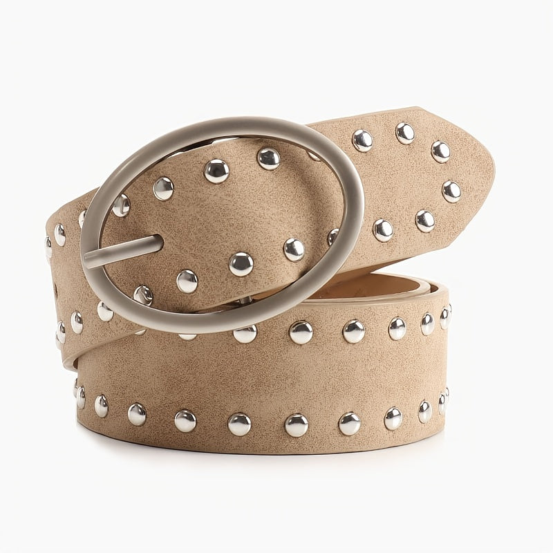 Ceinture Cloutée en Simili Cuir pour Homme Arras — visuel 4