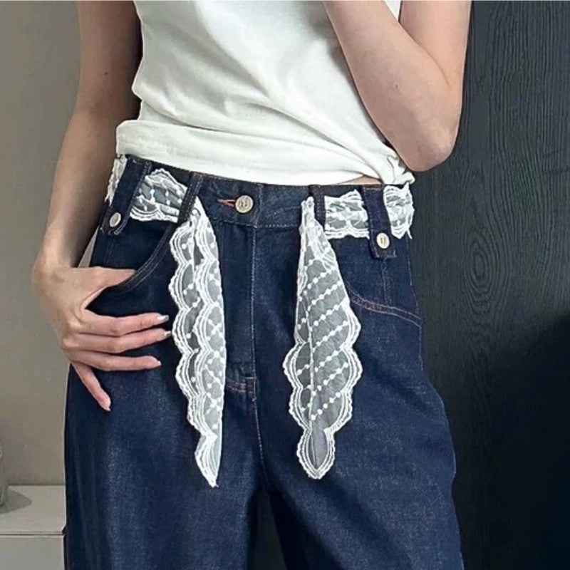 Ceinture Cloutée en Tissu pour Femme Perugia — visuel 2