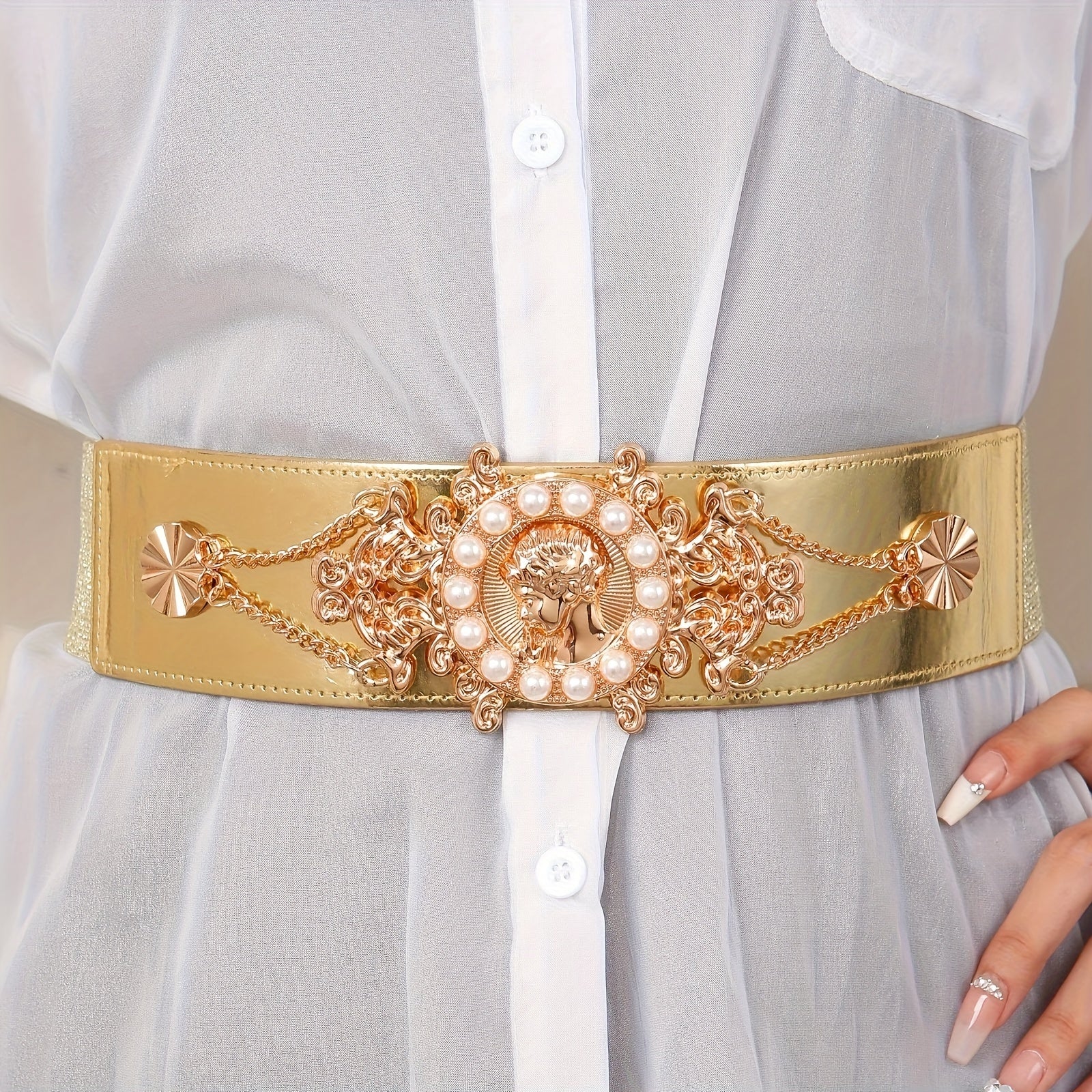 Ceinture Corset Cloutée pour Femme Valldemossa — visuel 3