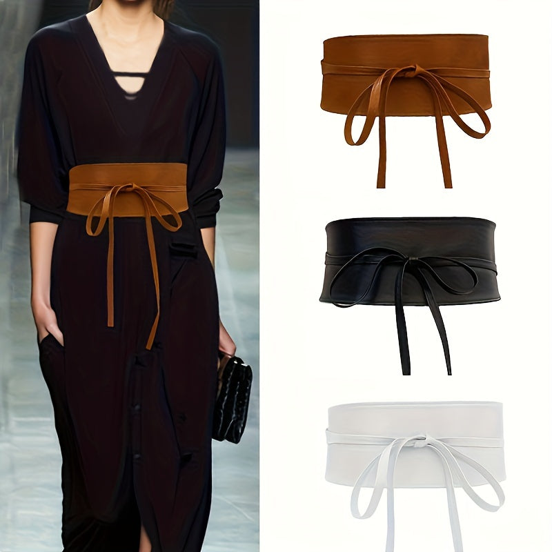 Ceinture Corset en Simili Cuir pour Femme Andalousie — visuel 11