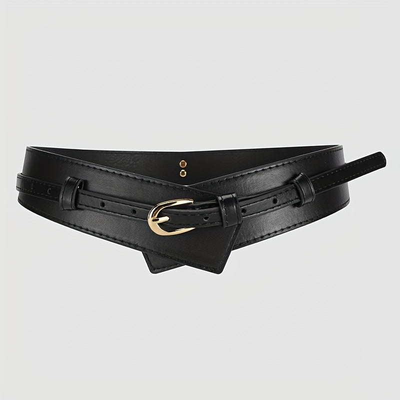 Ceinture Corset en Simili Cuir pour Femme Melina — visuel 1