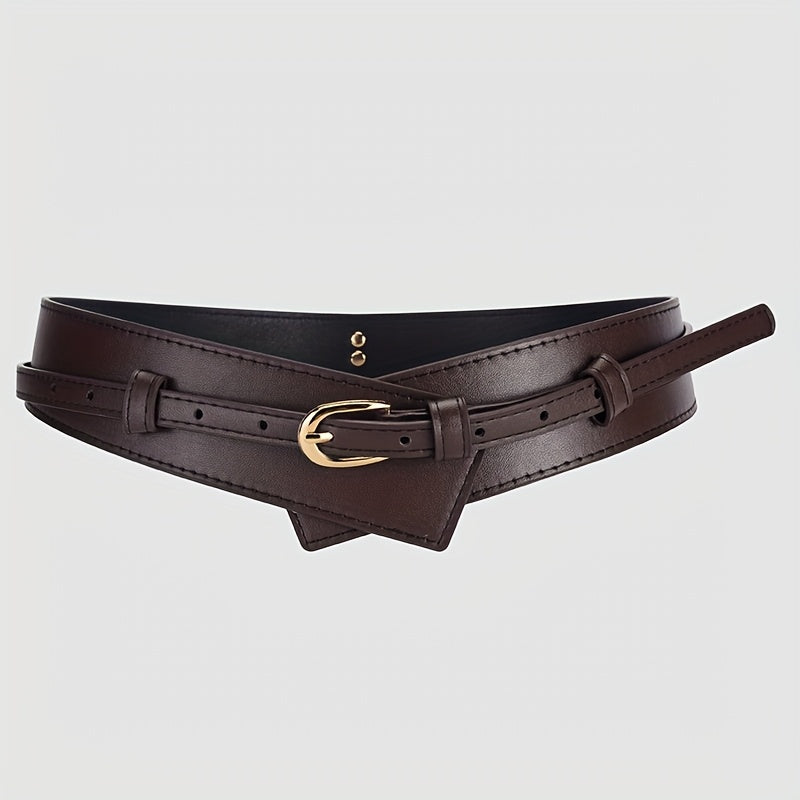 Ceinture Corset en Simili Cuir pour Femme Melina — visuel 3