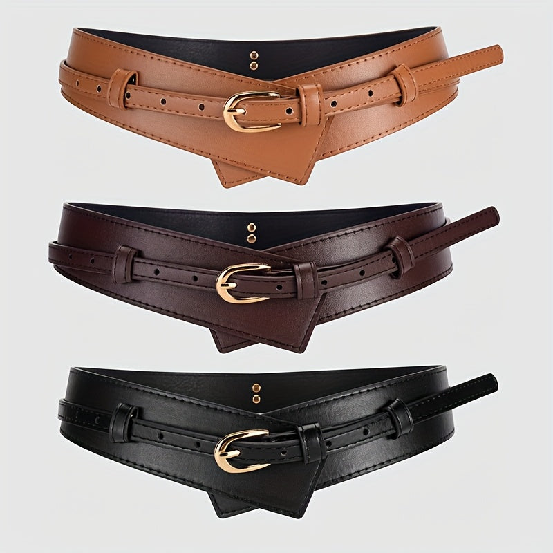 Ceinture Corset en Simili Cuir pour Femme Melina — visuel 5