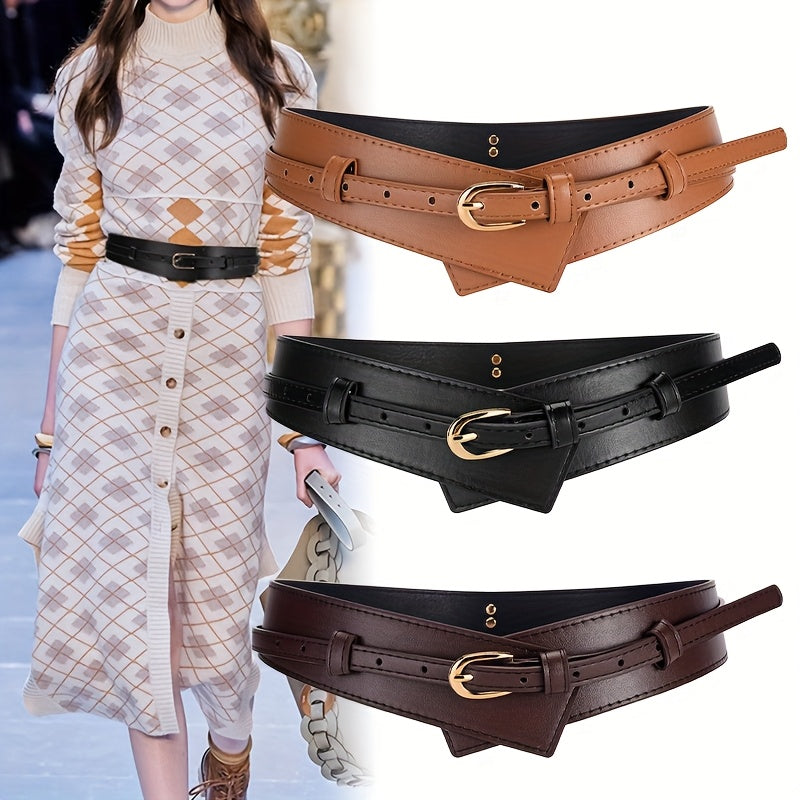 Ceinture Corset en Simili Cuir pour Femme Melina — visuel 7