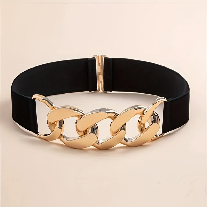 Ceinture Dorée Élastique pour Homme Dayton — visuel 2