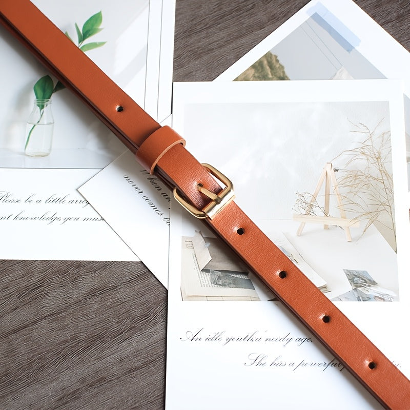 Ceinture Dorée en Simili Cuir pour Femme Flavie — visuel 3