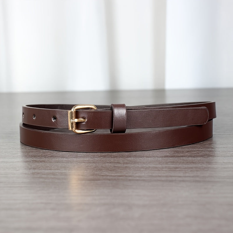 Ceinture Dorée en Simili Cuir pour Femme Flavie — visuel 4