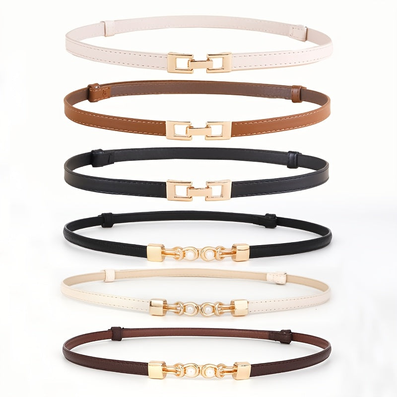 Ceinture Dorée en Simili Cuir pour Homme Auckland — visuel 2