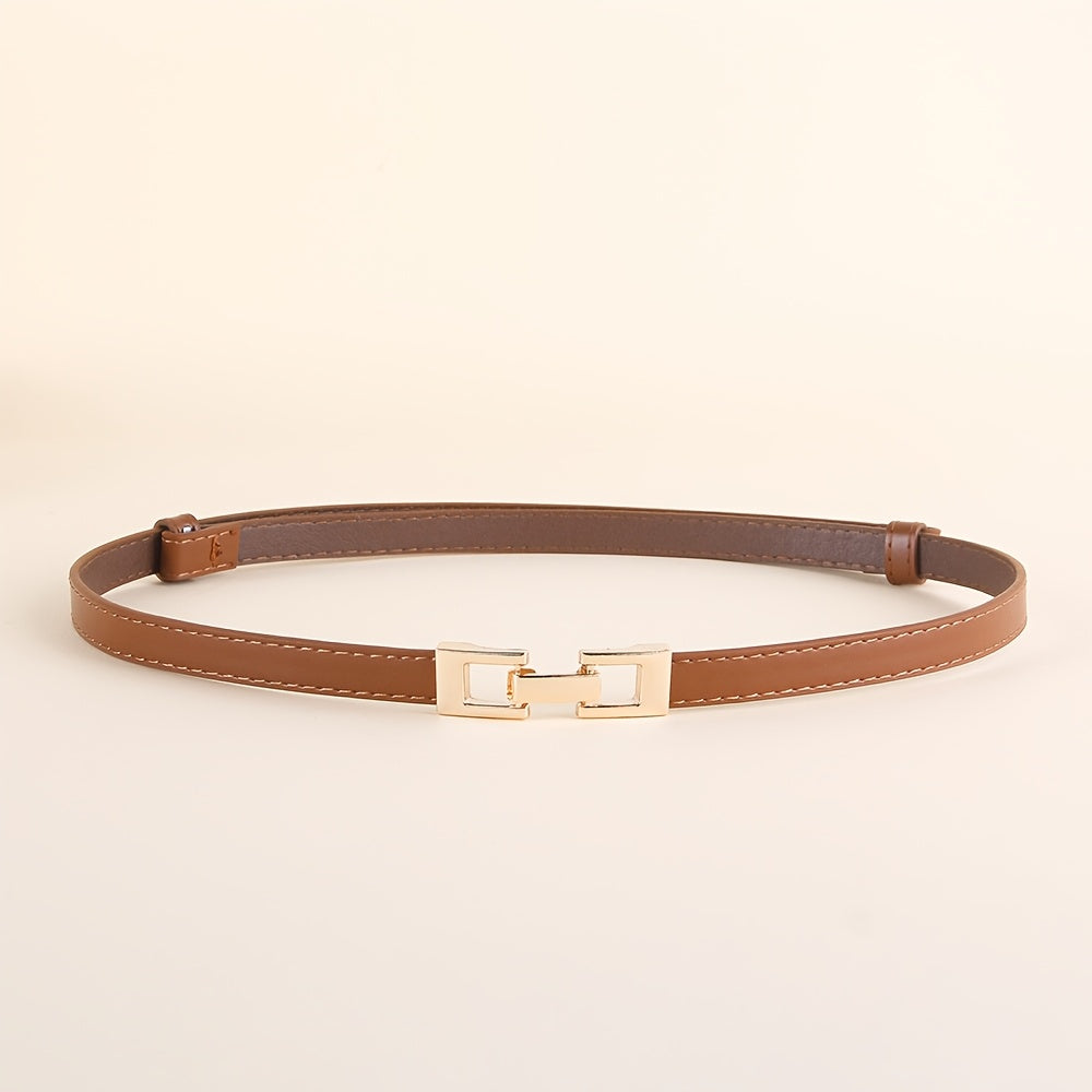 Ceinture Dorée en Simili Cuir pour Homme Zéphyrin — visuel 4