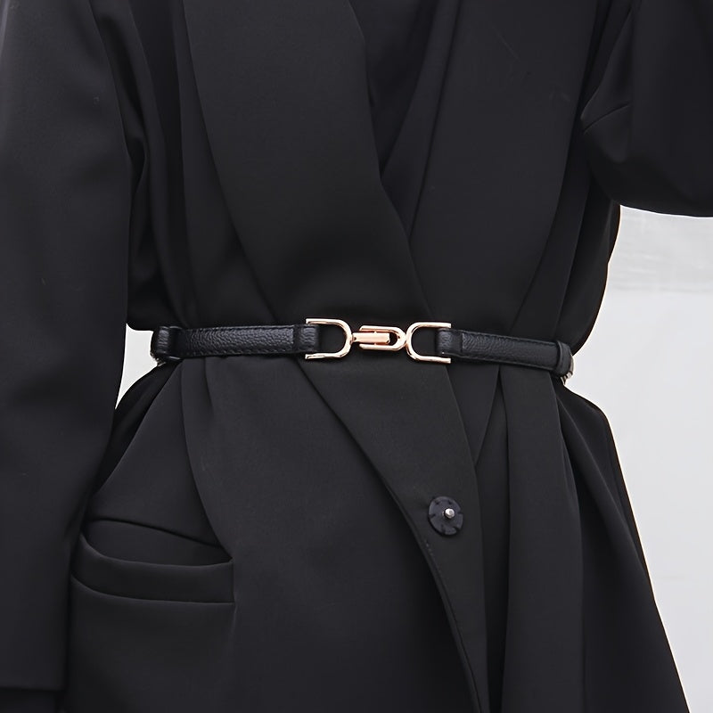 Ceinture Élastique en Simili Cuir pour Femme Corfou — visuel 1
