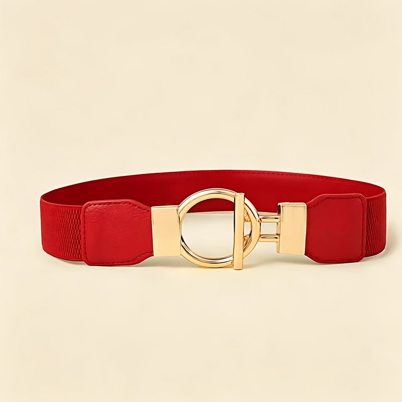 Ceinture Élastique en Simili Cuir pour Femme Solene — visuel 6