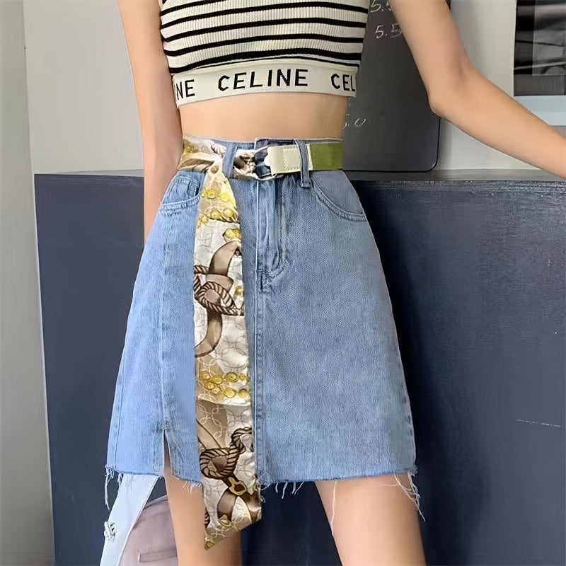 Ceinture Élastique en Tissu pour Femme Lisbonne — visuel 1