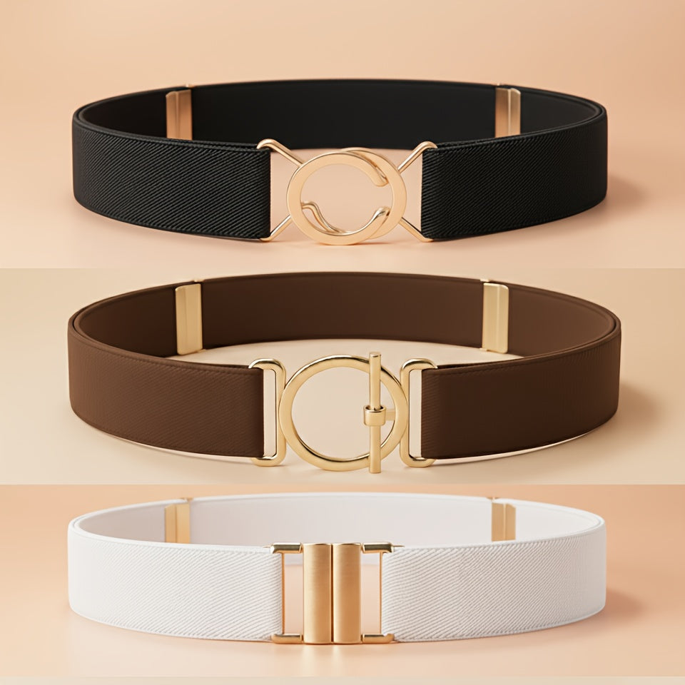 Ceinture Élastique en Tissu pour Femme Nathalie — visuel 2