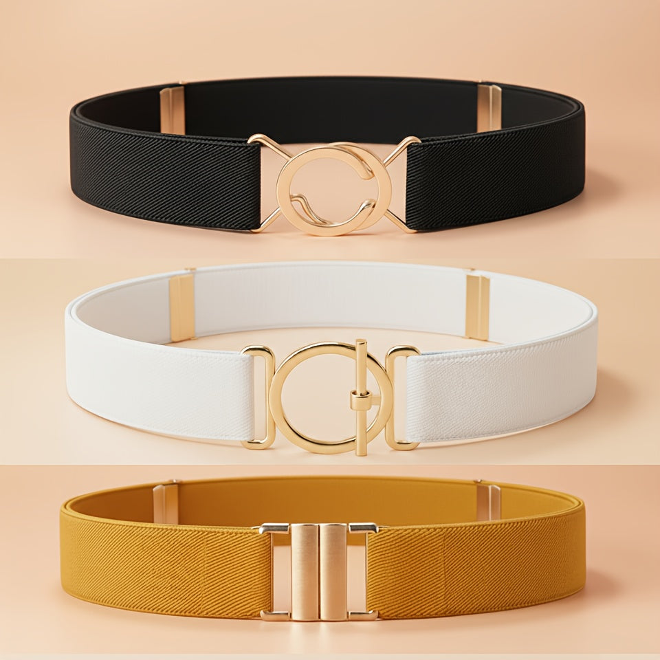 Ceinture Élastique en Tissu pour Femme Nathalie — visuel 3